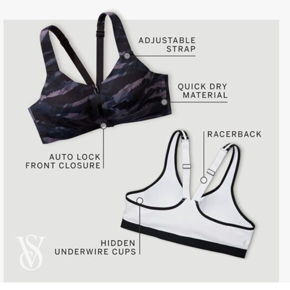 Victoria's Secret Knockout Sports Bra, size 36D - Picture 10 of 11